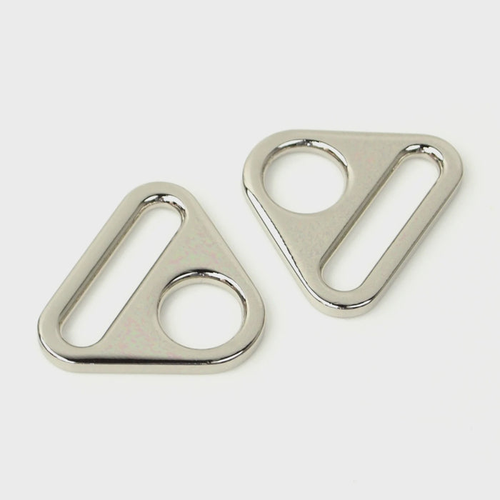 Two Triangle Rings 1" Nickel # STS185S