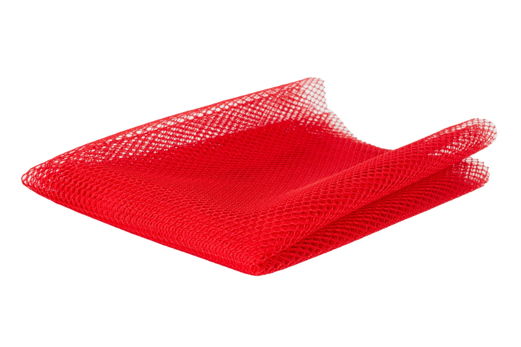 ByAnnie Lightweight Mesh Fabric Atomic Red 18in x 54in