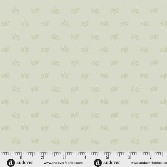 Simply Light by Andover Fabrics Frond Sage fabric