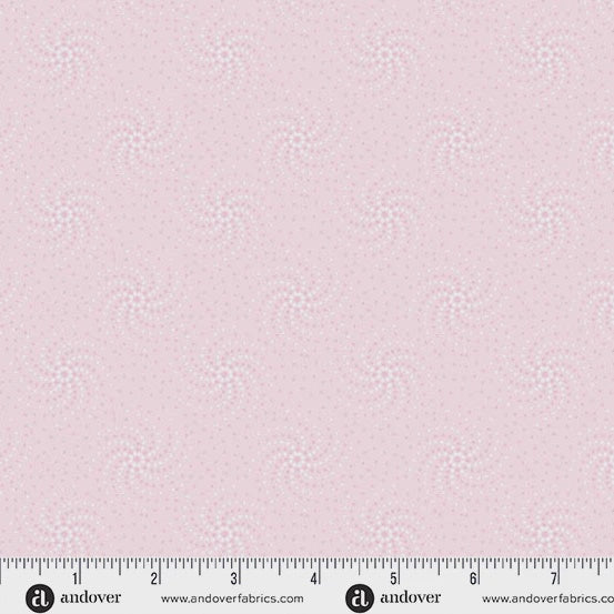 Simply Light by Andover Fabrics Orbital Berry fabric