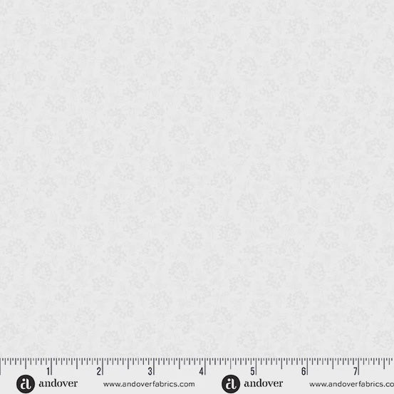 Simply Light by Andover Fabrics Underfoot White fabric