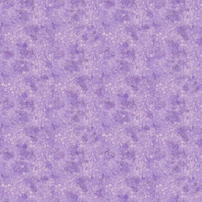 Jubilant Packed Tiles Lavender fabric
