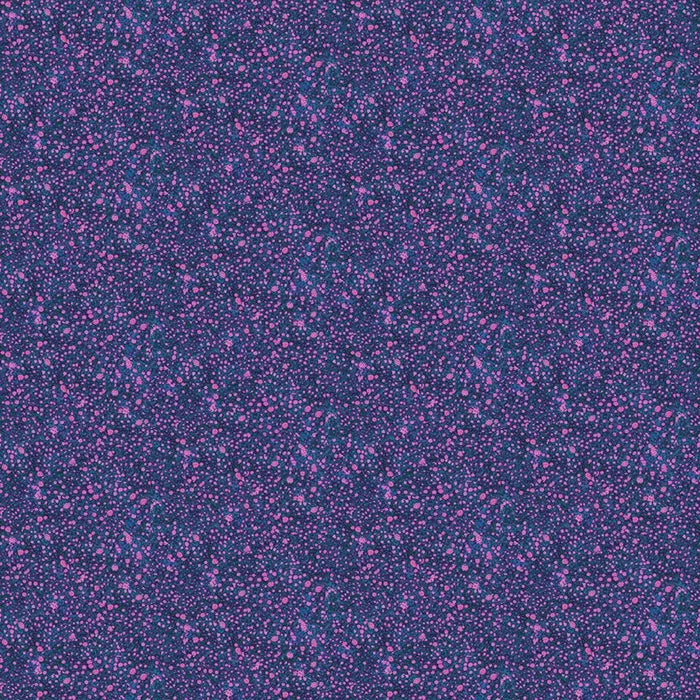 Jubilant Night Sky Purple fabric