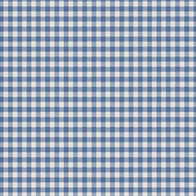 Tilda Wideback fabric Woven Gingham Blue