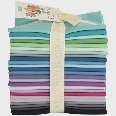 Tilda Solids Fat Quarter Bundle Cool - 25pc