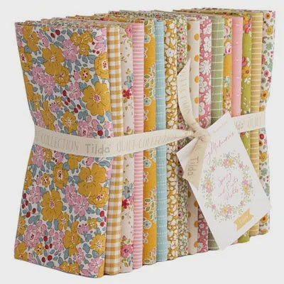 Tilda Creating Memories Fat Quarter bundle 16 Fabrics 20x22in Spring