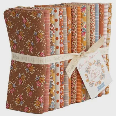 Tilda Creating Memories Fat Quarter bundle 16 Fabrics 20x22in Autumn