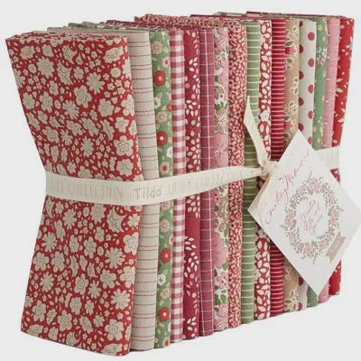 Tilda Creating Memories Fat Quarter bundle 16 Fabrics 20x22in Winter