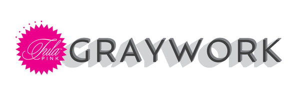 Graywork True Colors fabric collection by Tula Pink