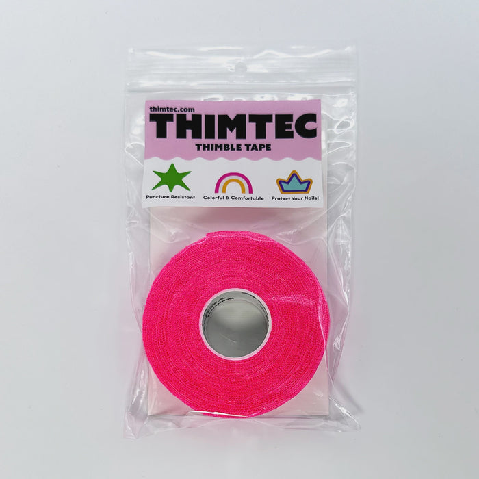 Thimtec Thimble Tape Neon Flamingo #TP-PN1-NF-34IN