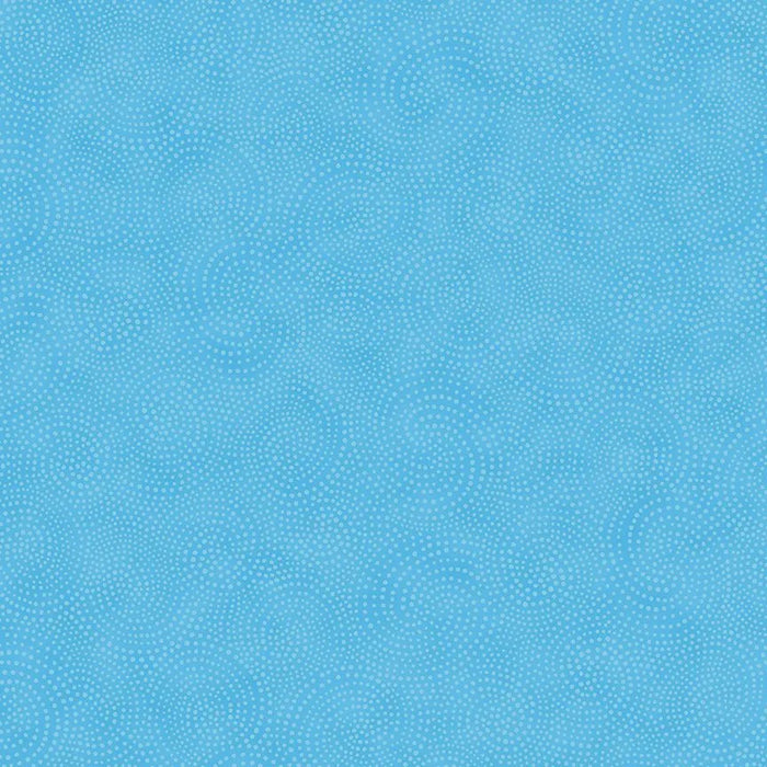 Dotty Spiral Sky blender fabric | Timeless Treasure