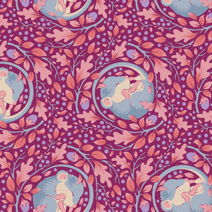 Tilda Hibernation Hibiscus/Mulberry Fat Quarter Bundle