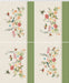 Hummingbird Days Digital 36" Fat Quarter Panel Light Khaki quilting cotton fabric by Kate Pertiet for Clothworks
