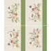 Hummingbird Days Digital 36" Fat Qtr Panel Light Khaki quilting cotton fabric by Kate Pertiet for Clothworks
