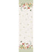 Hummingbird Days Digital Double Border Light Cream quilting cotton fabric by Kate Pertiet for Clothworks
