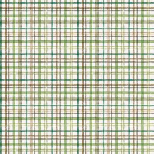 Hummingbird Days Digital Plaid Multi Color quilting cotton fabric by Kate Pertiet for Clothworks
