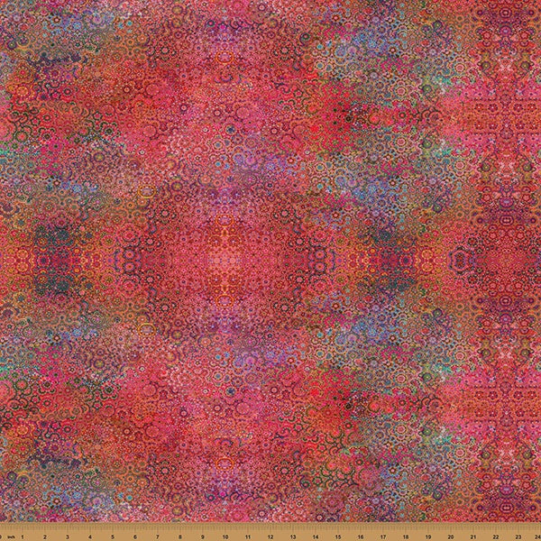Bloom! Y5807 562-Blooms! fabric yardage by Marlies Janssen for Hoffman Fabrics”