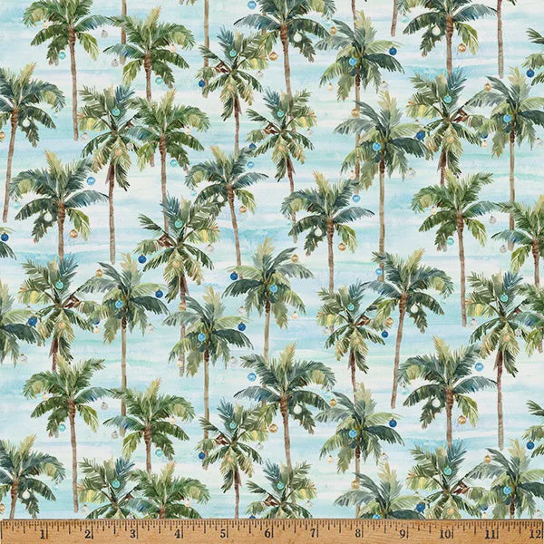 Seas & Greetings Tropical Palm Trees fabric