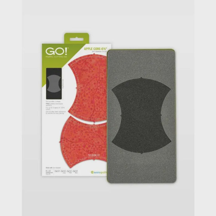 AccuQuilt GO! Apple Core 6 3/4in (6 1/4in Finished)