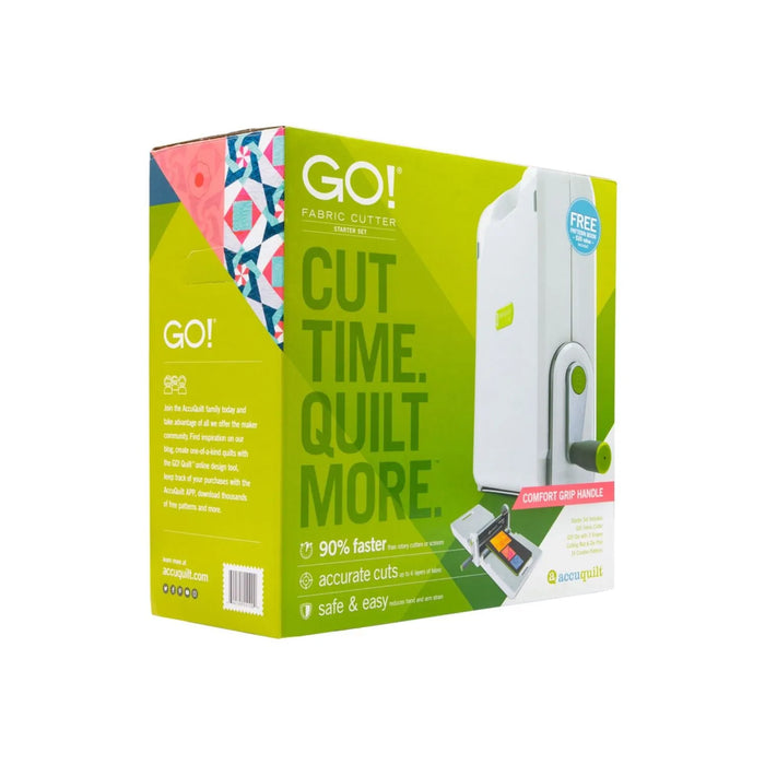 AccuQuilt GO! Fabric Cutter Starter Set