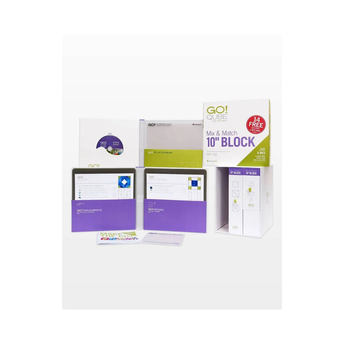 AccuQuilt GO! Qube® Mix & Match 10” Block