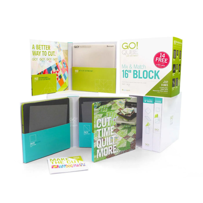 AccuQuilt GO! Qube® Mix & Match 16in Block