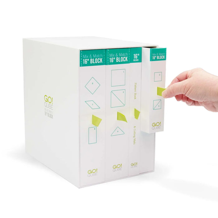 AccuQuilt GO! Qube® Mix & Match 16in Block