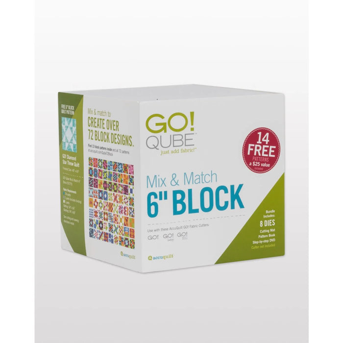 AccuQuilt GO! Qube® Mix & Match 6” Block