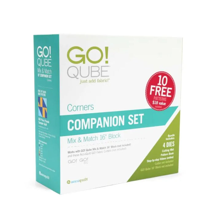 AccuQuilt GO! Qube® 16in Companion Set Corners