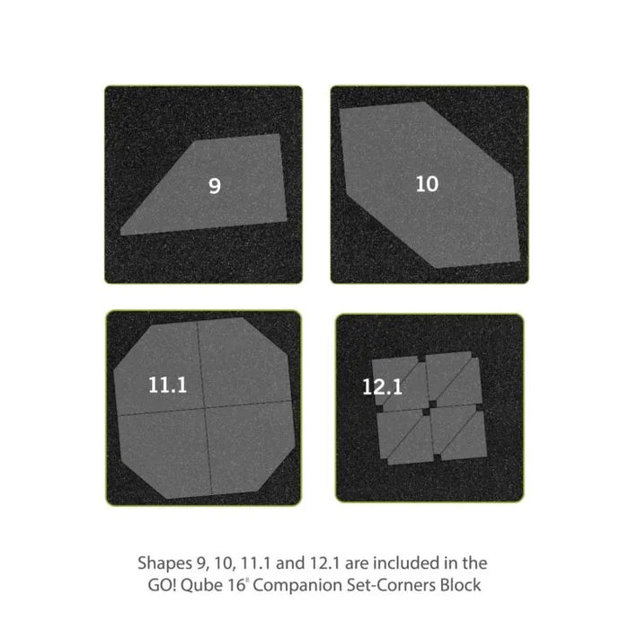 AccuQuilt GO! Qube® 16in Companion Set Corners