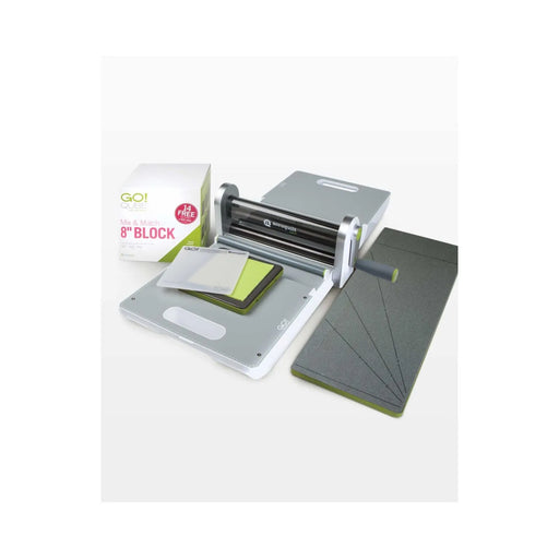 AccuQuilt Ready. Set. GO! Ultimate Fabric Cutting System Boxed Set - 8" Block