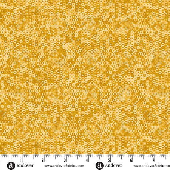 Fairy Rings Maize fabric - A-1505-Y2