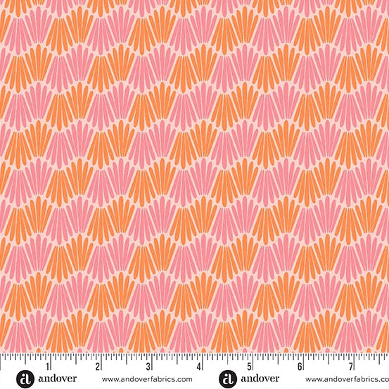 Friday Night Candlelight Sherbet fabric A-1563-E