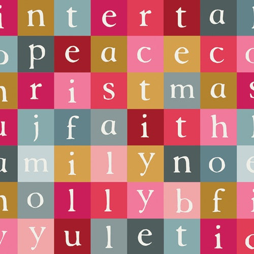 Letters to Santa fabric | Adventale collection ADV25915