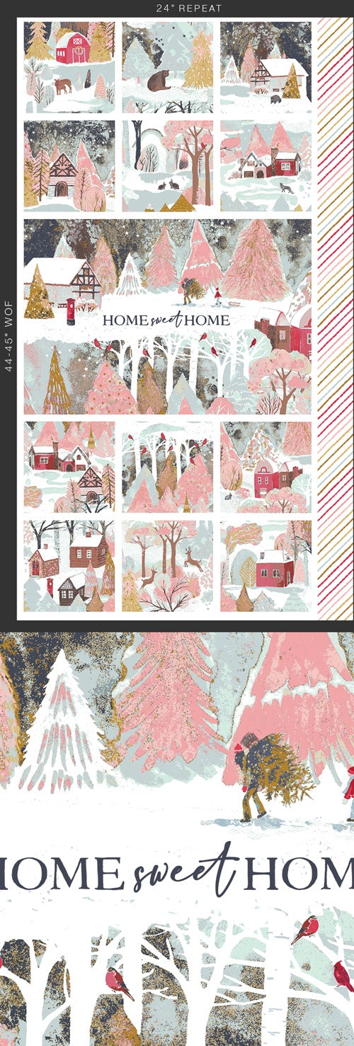 Welcome Home fabric | Adventale collection ADV25916