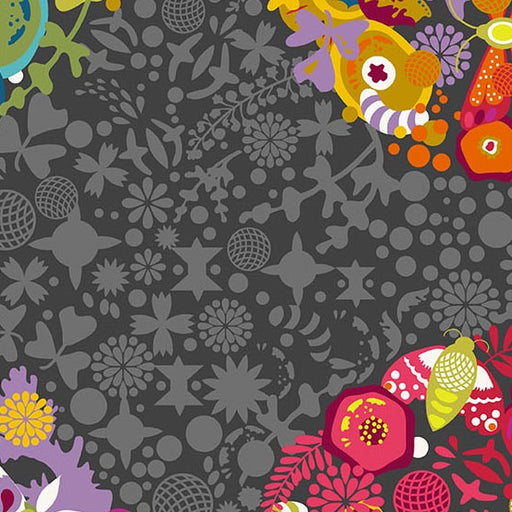 Art Theory Night fabric A-1442-K - Color Wheel collection by Alison Glass
