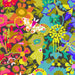 Art Theory Whole Cloth Night fabric A-1441-K - Color Wheel collection by Alison Glass
