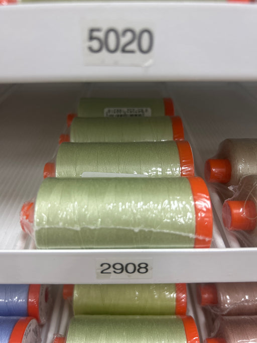 Aurifil Thread 50wt Spearmint #2908