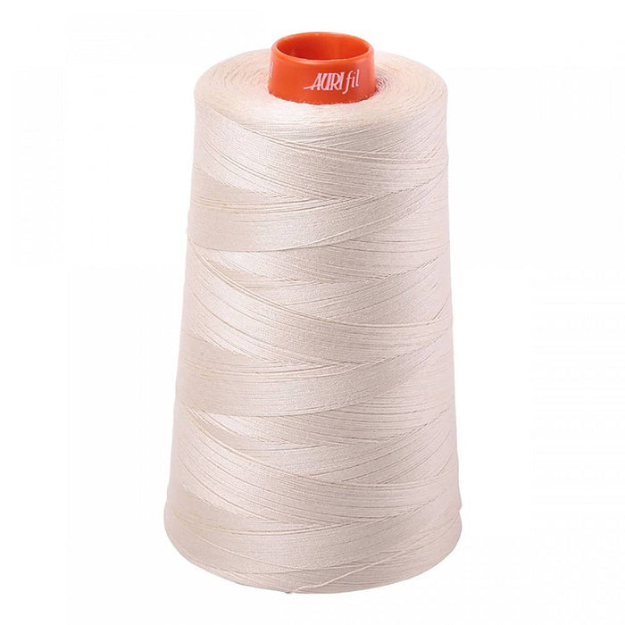 Aurifil 50wt Cotton Mako Thread Cone Light Beige (2310) 6452 yards