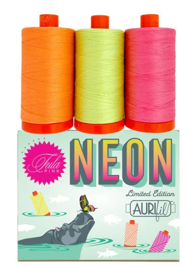 Tula Pink NEON Thread Kit by Aurifil