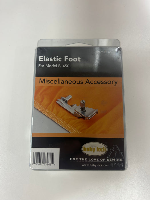 Baby Lock Elastic Foot BL450-EF in packaging