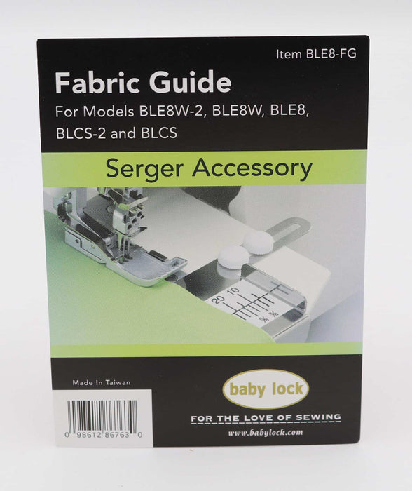 Baby Lock Fabric Guide BLE8-FG