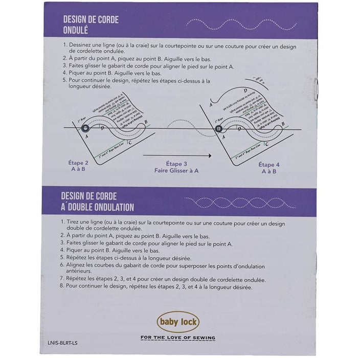 Baby Lock Low Shank Rope Tool – BLRT-LS