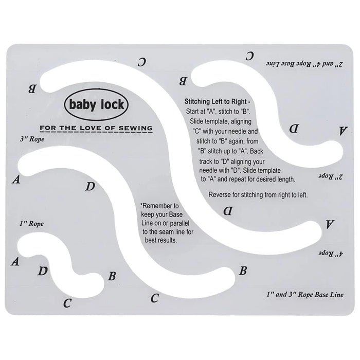 Baby Lock Low Shank Rope Tool – BLRT-LS