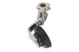 Bernina #55 leather roller presser foot, designed for sewing on sticky and quilted materials.