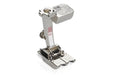 Bernina #60C Double Cord Presser Foot designed for sewing machines, featuring metal construction with two parallel cords.