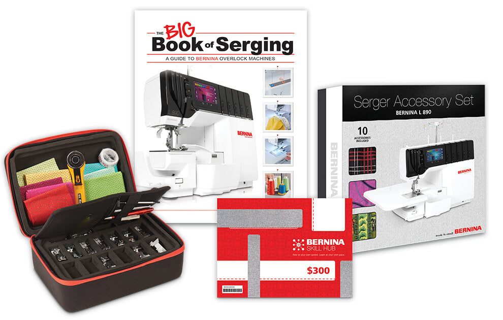 Bernina Serger Bundle sale products