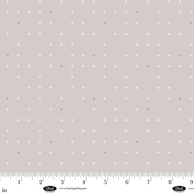 Crosses & Naughts Gray fabric 4354-92 Gray | Sugar Dreams fabric collection