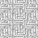 Botanica Script Black/White fabric by Amanda Murphy || Benartex
