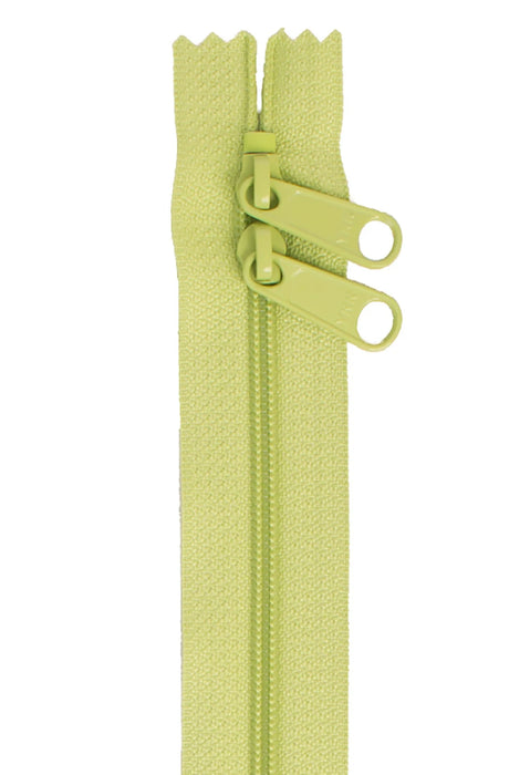 Double Slide Chartreuse 30in Handbag Zipper | ByAnnie